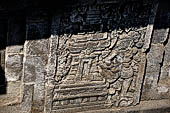 Candi Panataran - Main Temple. Krishnayana reliefs. 